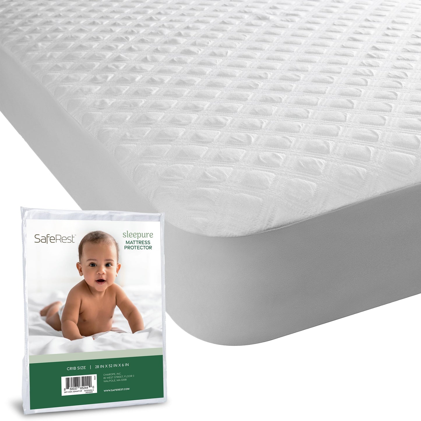 SafeRest Waterproof Mattress Protector
