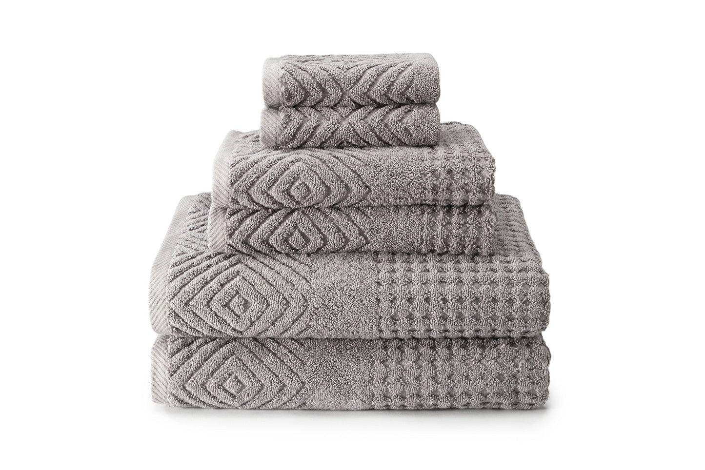 Texere 100% Organic Cotton Jacquard Towel Sets
