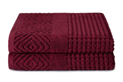 Texere 100% Organic Cotton Jacquard Towel Sets
