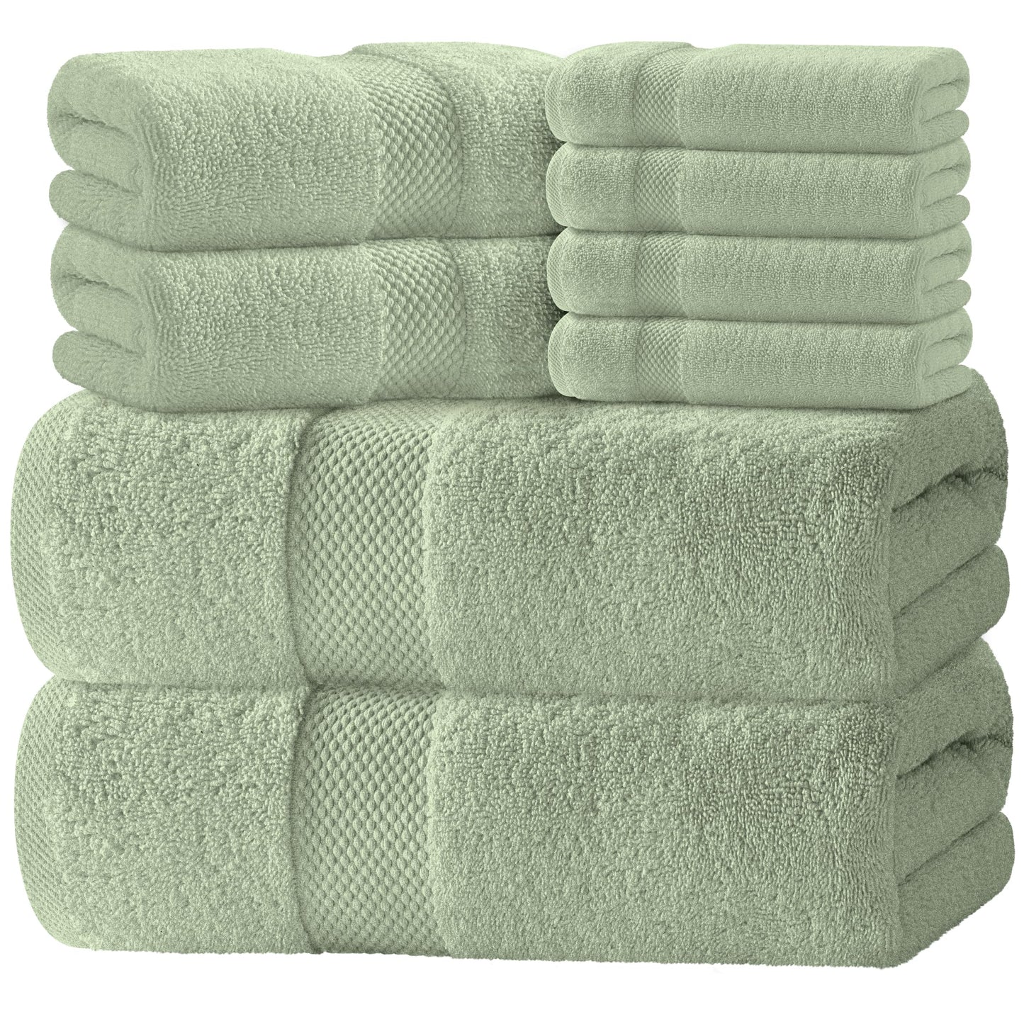 Luxury Turkish Cotton Bath Towel Set