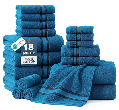 Luxury Zero Twist Cotton Bath Towels