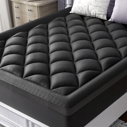 Bamboo Viscose Soft Pillow Top Mattress Topper