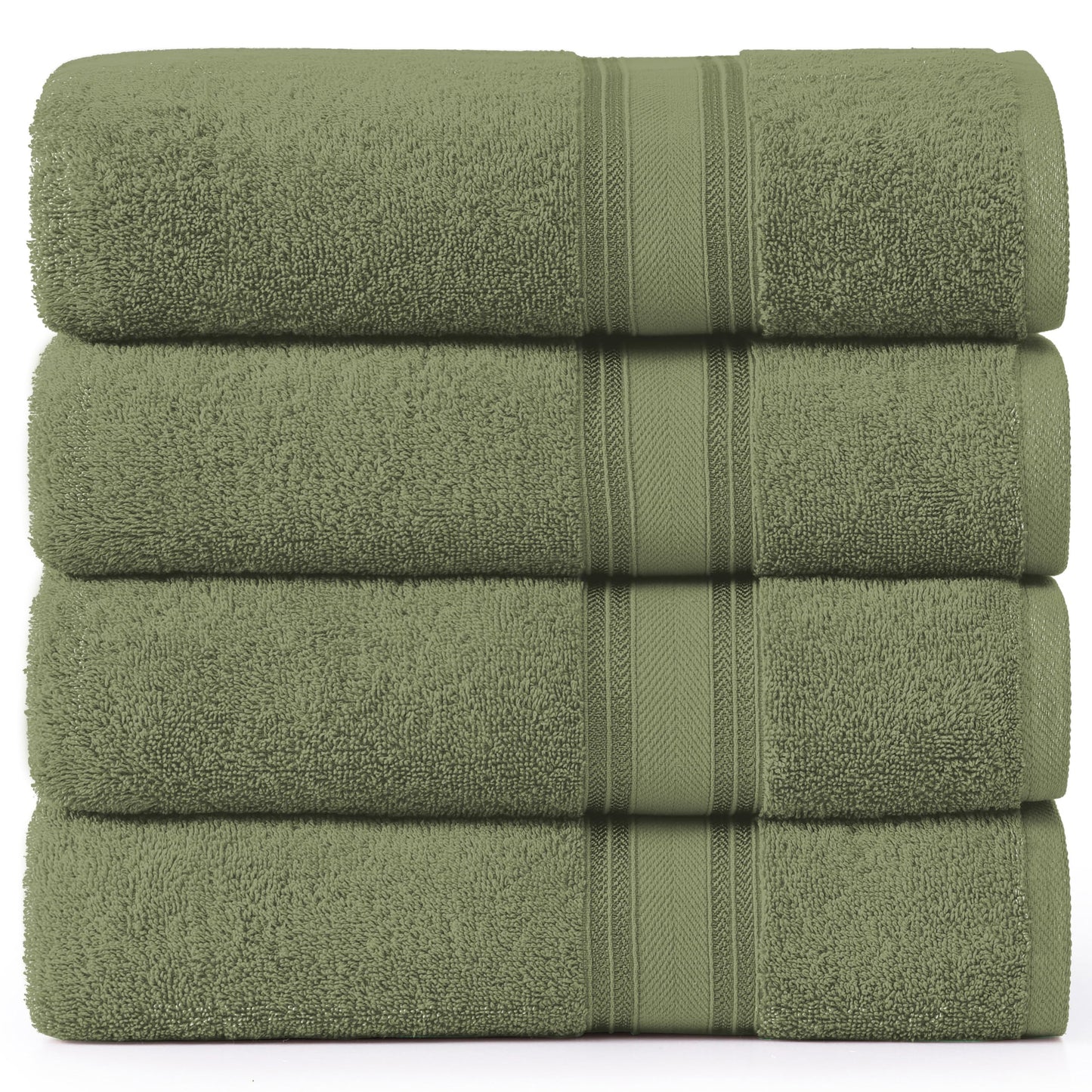 Luxury Zero Twist Cotton Bath Towels