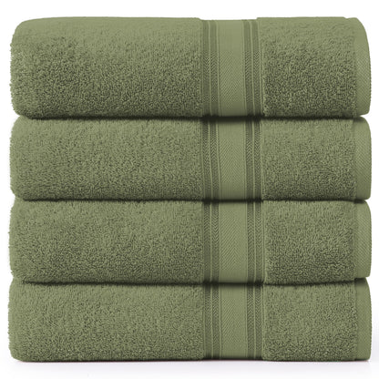 Luxury Zero Twist Cotton Bath Towels