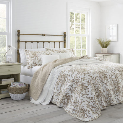 Reversible Cotton Quilt Set