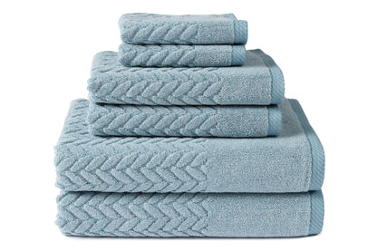 Texere 100% Organic Cotton Jacquard Towel Sets