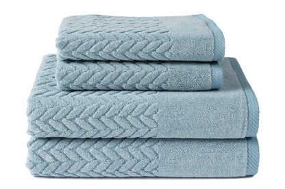 Texere 100% Organic Cotton Jacquard Towel Sets
