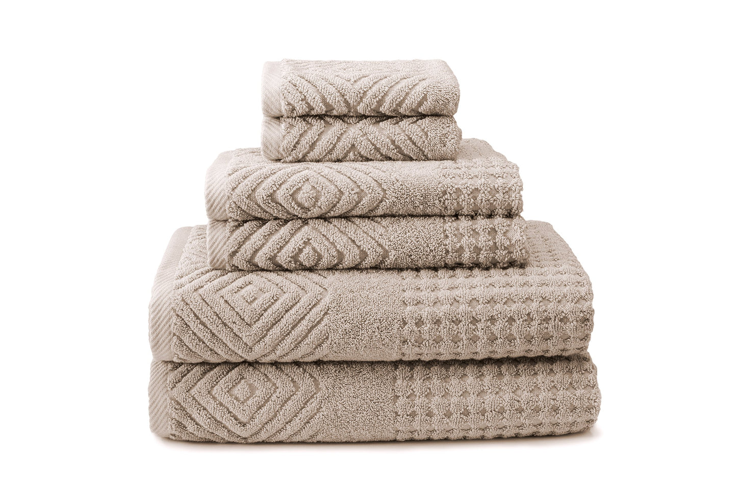 Texere 100% Organic Cotton Jacquard Towel Sets