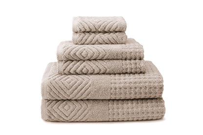 Texere 100% Organic Cotton Jacquard Towel Sets