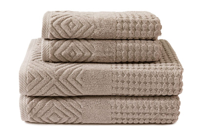 Texere 100% Organic Cotton Jacquard Towel Sets