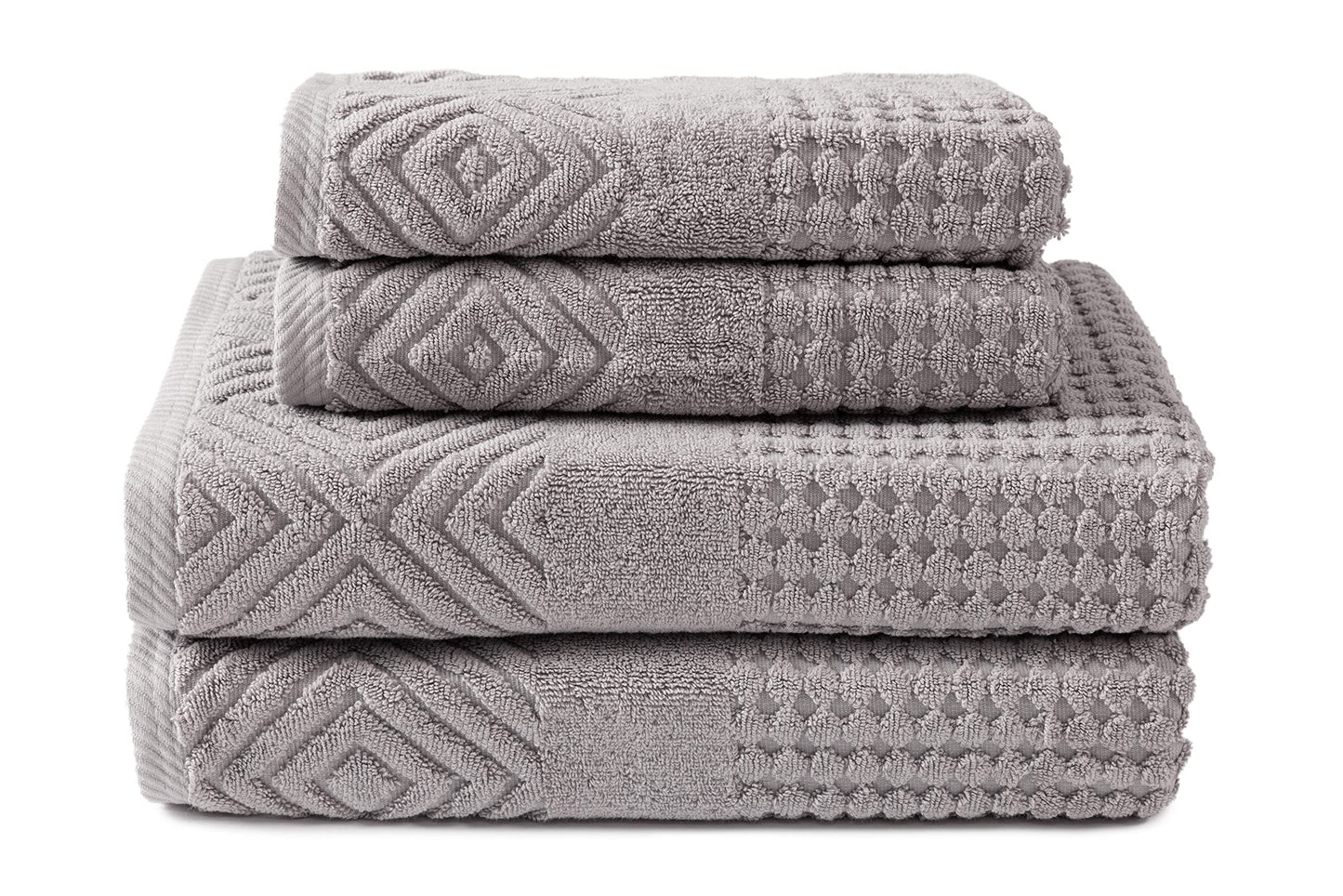 Texere 100% Organic Cotton Jacquard Towel Sets
