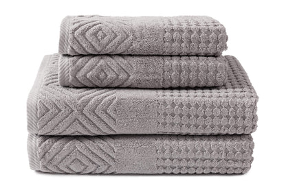 Texere 100% Organic Cotton Jacquard Towel Sets