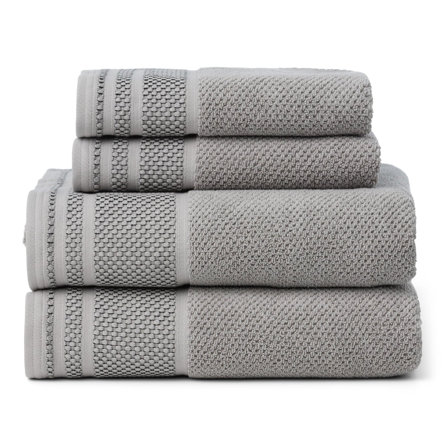 Texere 100% Organic Cotton Jacquard Towel Sets