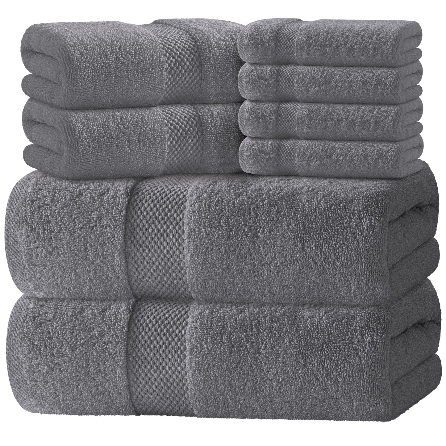 Luxury Turkish Cotton Bath Towel Set
