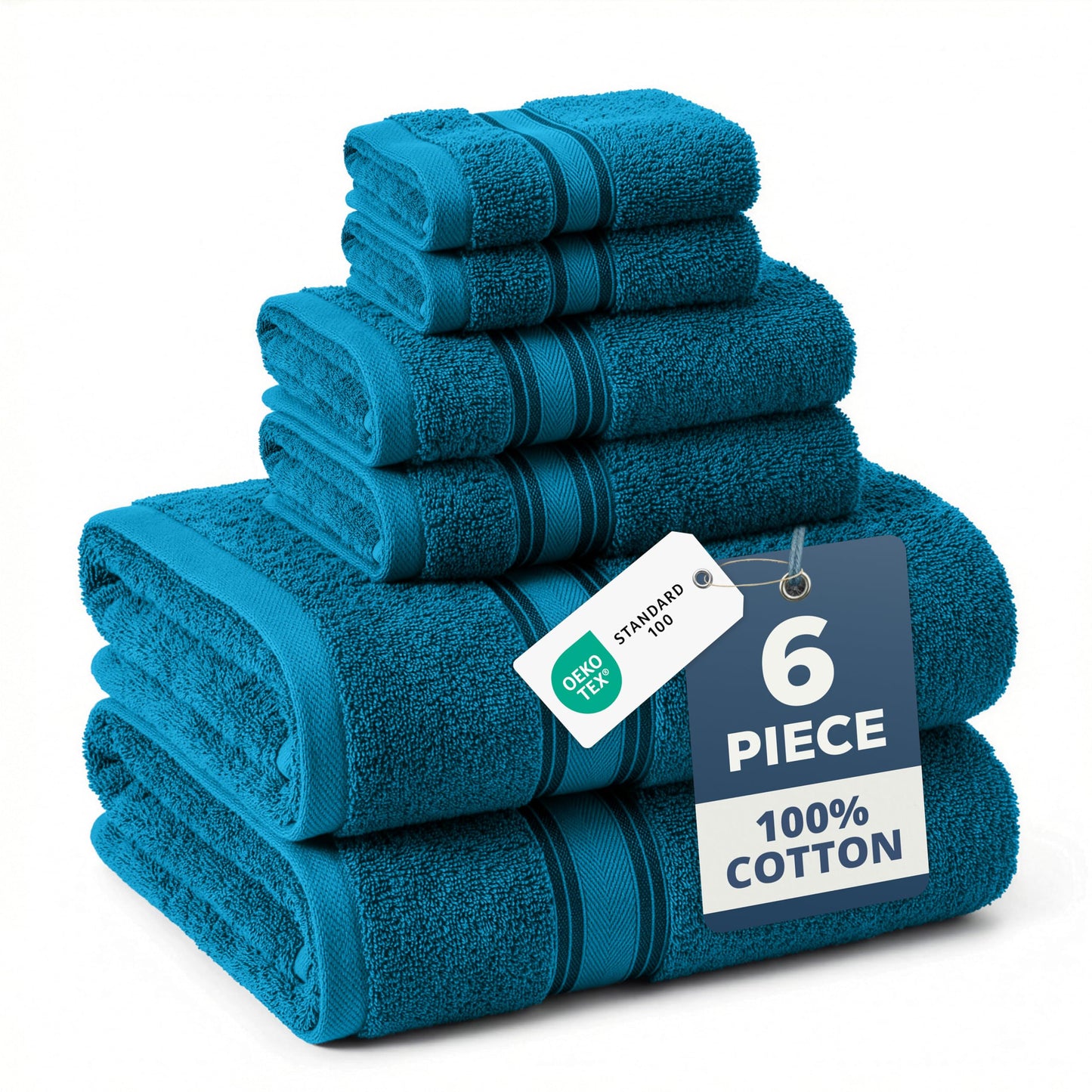 Luxury Zero Twist Cotton Bath Towels