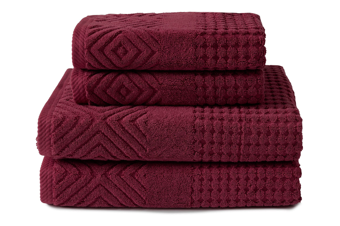 Texere 100% Organic Cotton Jacquard Towel Sets