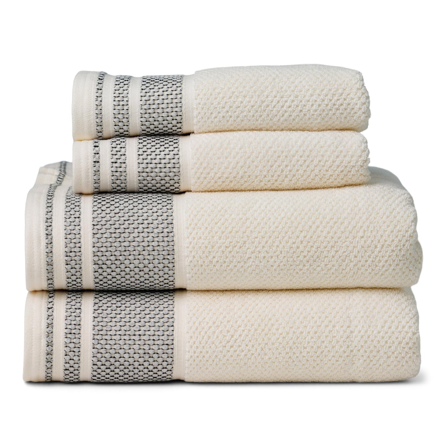 Texere 100% Organic Cotton Jacquard Towel Sets