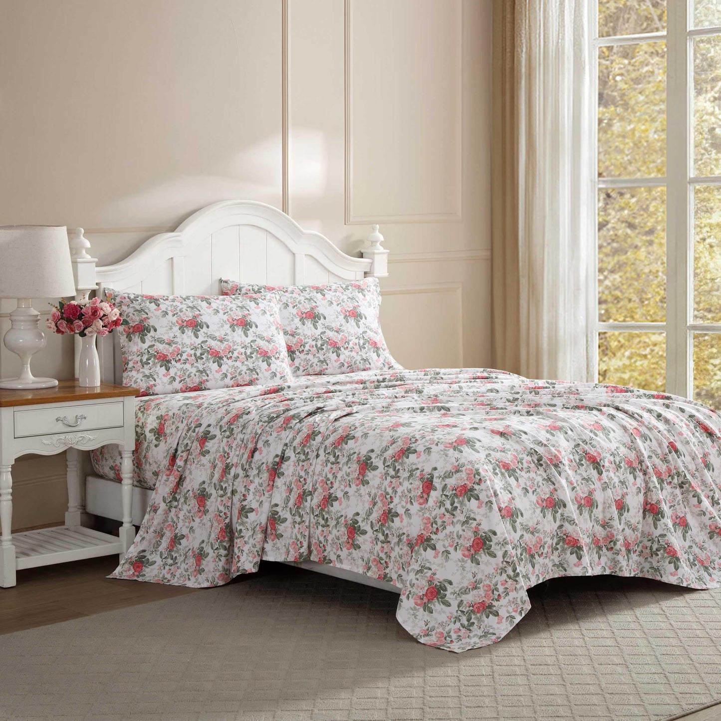 Soft Sateen Cotton Sheet Set