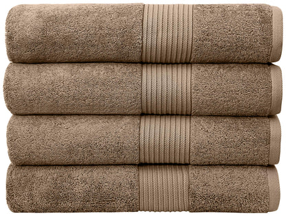 Luxury Combed Cotton Bath Towels
