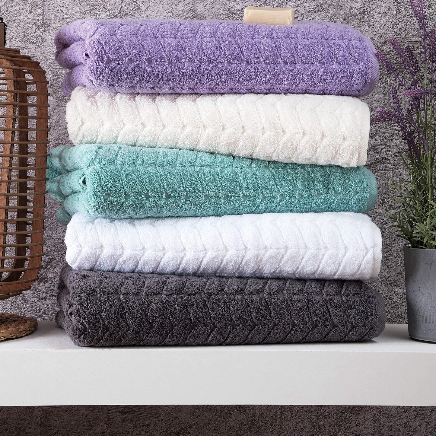 Turkish Cotton Luxury Towel Set