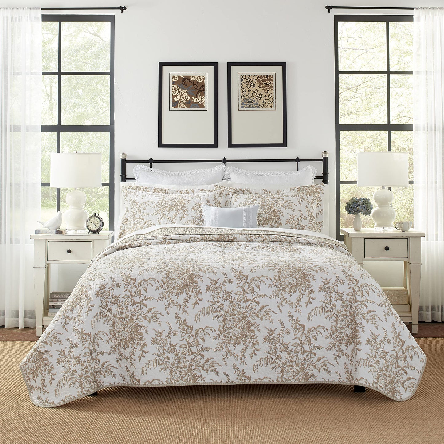 Reversible Cotton Quilt Set