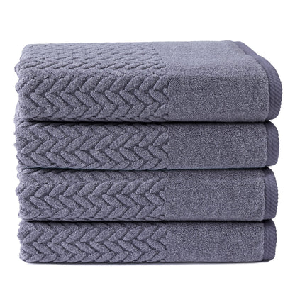 Texere 100% Organic Cotton Jacquard Towel Sets