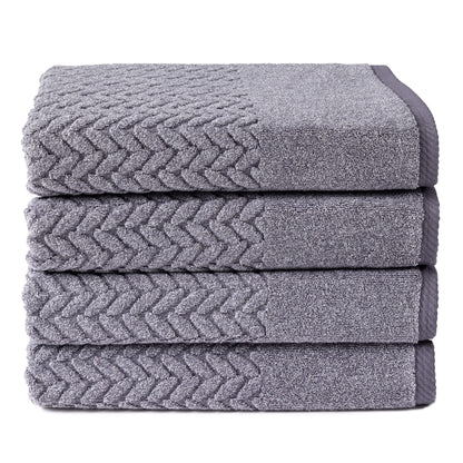 Texere 100% Organic Cotton Jacquard Towel Sets