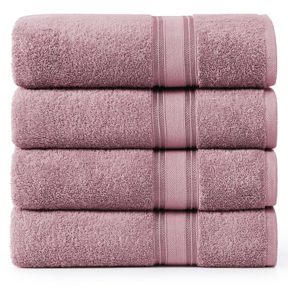 Luxury Zero Twist Cotton Bath Towels