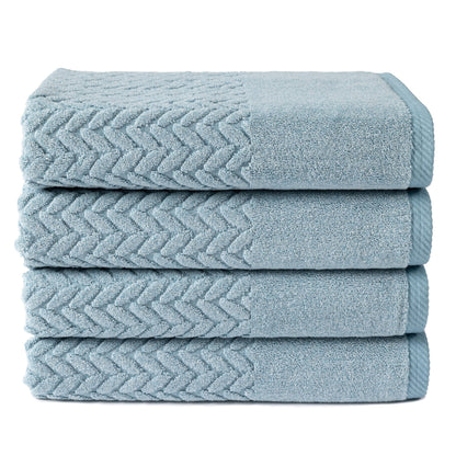 Texere 100% Organic Cotton Jacquard Towel Sets