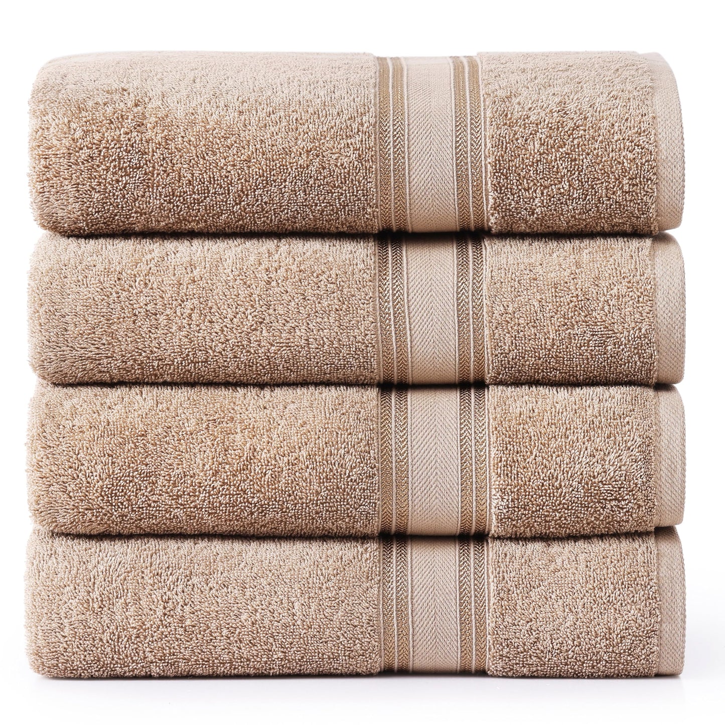 Luxury Zero Twist Cotton Bath Towels