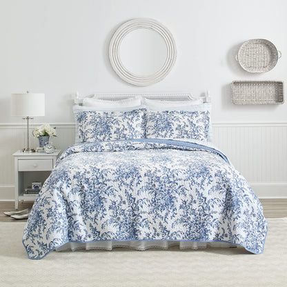 Reversible Cotton Quilt Set