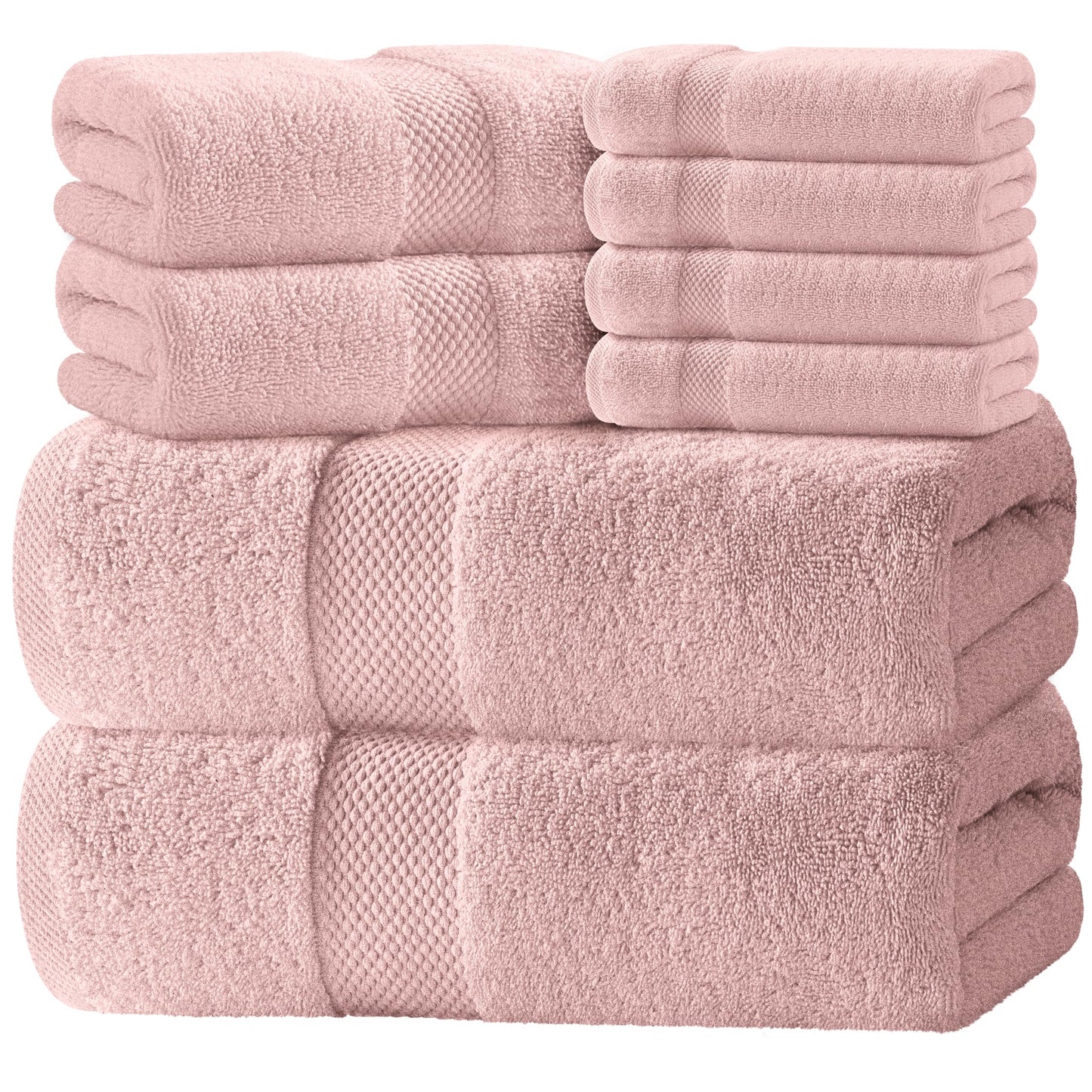 Luxury Turkish Cotton Bath Towel Set